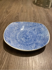 Tô pasta 28 cm kem vệt xanh dươngHQ (Tô 11)