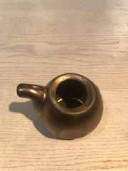 Bình tương 10x7x7.5cm nâu đồng