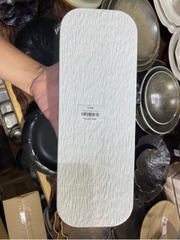 Đĩa sứ CN trắng 12.5inch