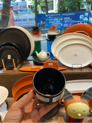 Cốc trà trung Kaleidoscope Đen
