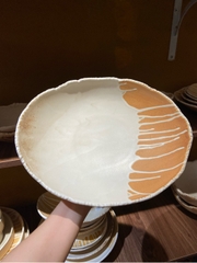 Tô oval 12inch nâu sa mạc