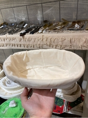 Giỏ mây bọc vải