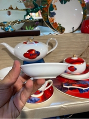 Tiêu 3.5inch hoa đỏ