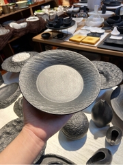 Đĩa sâu 7.5inch đen méo C345