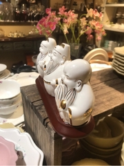 Bộ Phước Lộc Thọ (có đế gỗ)