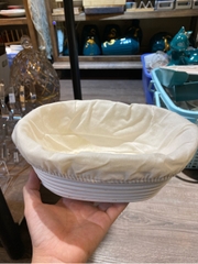 Giỏ mây bọc vải