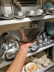Tô INOX loe xoáy 26cm