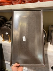 Khay chữ nhật 18inch Ngọc Trai Đen