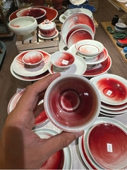Cốc Trà Trăng Đỏ