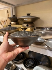 Bát soup có nắp 7 mè đen