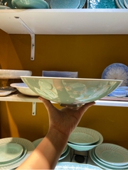 Tô salad 10.5inch xanh khảm