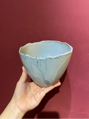 Tô nhọn 6inch màu ghi