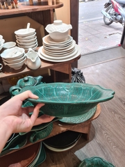 Tô trẹt miệng dúng sen 33cm xanh Thiên Phúc