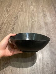 Tô tam giác 20cm màu đen (không vệt)