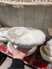 Giỏ mây bọc vải