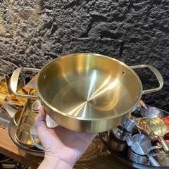 Chảo inox sâu 2 quai