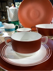 Chén soup 2 tai Coral