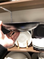 Đĩa ảo 20cm đen không vệt