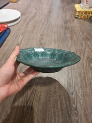 Tô trẹt miệng dúng sen 22cm xanh Thiên Phúc