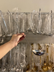 Muôi đặc bạc 9cm 104