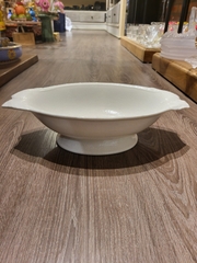 Tô kim lượng 36x9.5cm tuyết trắng