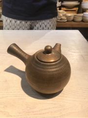 Bình trà 550ml nâu đồng