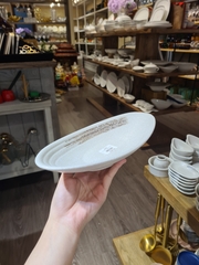 Dĩa oval 26.5x14.5cm Lộc Phát (có vệt)