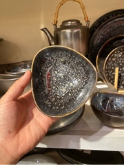 Chén tam giác 5inch mè đen