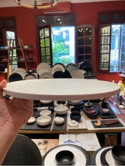 Đĩa bằng 30cm trắng LP2S-30T