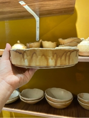 Tô tròn cao 8inch nâu sa mạc