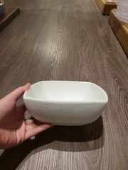 Tô vuông 20cm tuyết trắng
