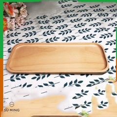 Khay beech chữ nhật