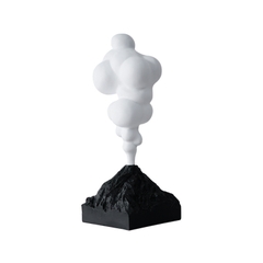 Tượng núi lửa phun trào trắng