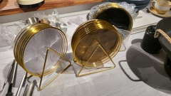 Set 6 Đĩa Có Giá Treo Nhựa