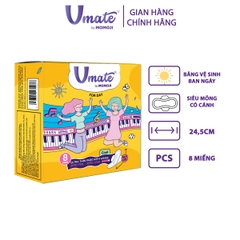 Băng Vệ Sinh Umate Ban Ngày - 24.5cm
