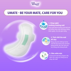 Băng Vệ Sinh Umate Ban Ngày - 24.5cm