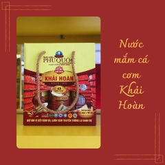 Nước mắm PQ Khải Hoàn - 43 độ đạm - Chai 90ml - Hộp 6 chai