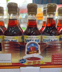 Nước Mắm PQ Tuyết Phi - 43 Độ đạm - 60ml - Lốc 6 chai
