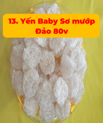 13 Yến Baby Sơ mướp Đảo 80v - 100g