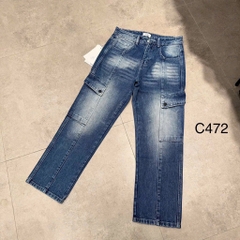 Quần jean suông c472