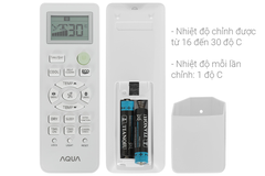 Máy Lạnh Aqua Inverter 1 HP AQA-RV10QA2