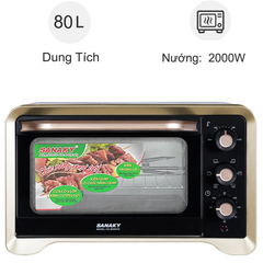 Lò nướng Sanaky VH-809N2D 80 lít