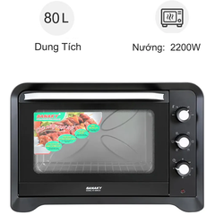Lò nướng Sanaky VH-809S2D 80 lít
