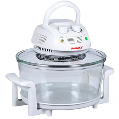 Nồi Nướng Thủy Tinh Sanaky VH-158T 15 Lít, Màu Trắng