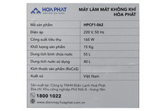 Máy làm mát không khí Hòa Phát HPCF1-062
