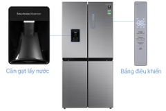 Tủ Lạnh Samsung Inverter 488 Lít Multi Door RF48A4010M9/SV