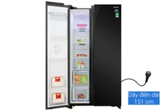 Tủ Lạnh Samsung Inverter 635 Lít Side By Side RS64R53012C/SV