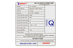 Máy lọc nước RO nóng nguội lạnh Sanaky VH-3210VD 10 lõi