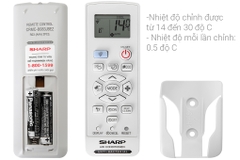 Máy lạnh Sharp 1.5 HP Inverter AH-XP13YMW (Mới)
