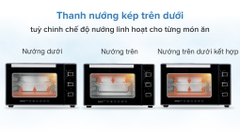 Lò nướng Sanaky VH-5099S2D 50 lít